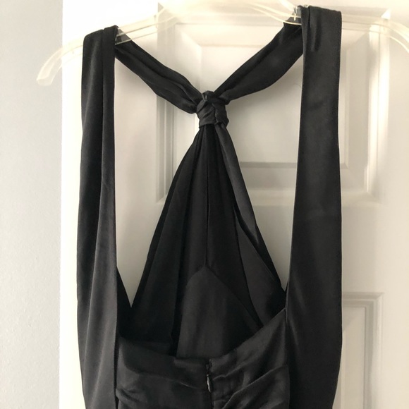 NWT: Full length, Banana Rep Monogram gown black. - Picture 4 of 8